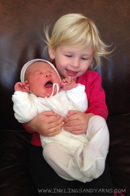 New Baby and Big Sister